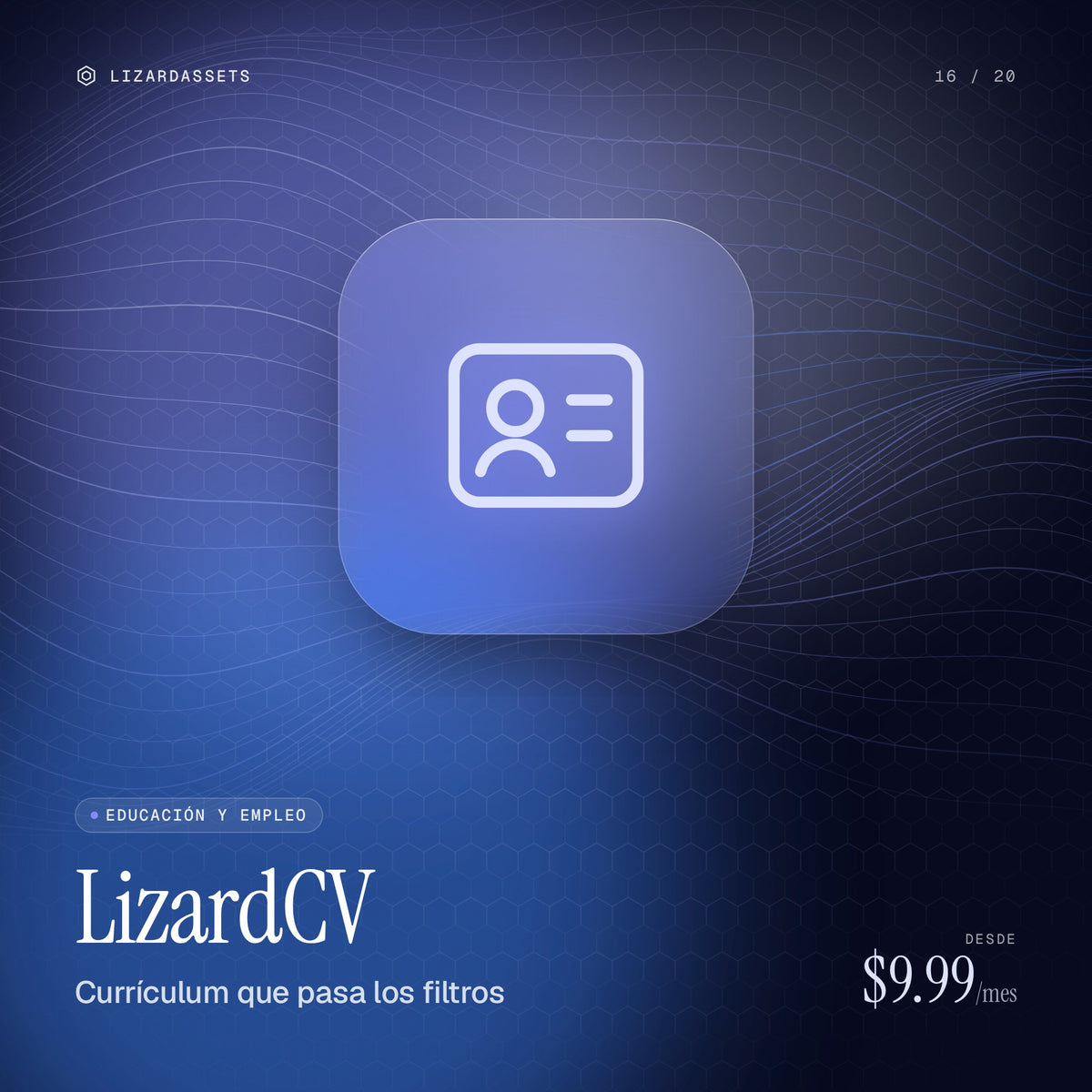 LizardCV: Currículum que pasa los filtros. Ilustración de portada.